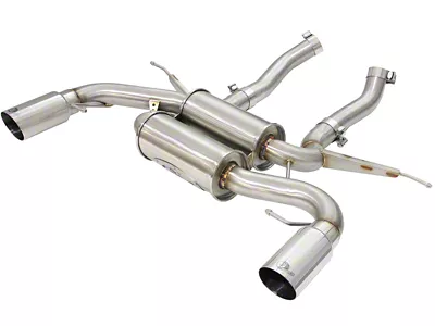 AFE MACHForce XP 2.5in Axle Back Stainless Exhaust w/ Polished - 49-36327-P