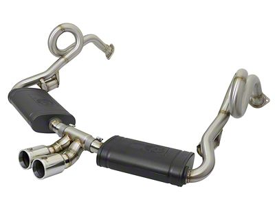 AFE MACHForce-Xp 2in 304 SS Cat-Back Exhaust w/Polished Tips 13-16 - 49-36415-P