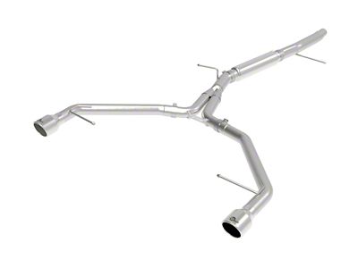 AFE MACHForce XP 3in-2.5in SS Exhaust Axle-Back 17-19 Audi A4 - 49-36419-P