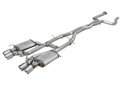 AFE MACHForce XP 3in 304 SS Cat-Back Dual Mode Exhaust - 49-34078-P