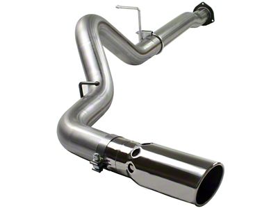 AFE MACHForce XP 4in DPF-Back SS Exhaust 5/07-10 GM Diesel - 49-44004