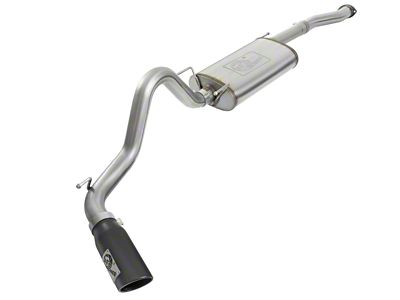 AFE MACHForce XP Cat-Back SS w/Black Tips 16 Toyota Tacoma - 49-46026-B