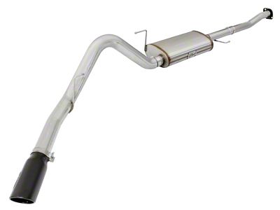 AFE MACHForce XP Exhaust 3in-3.5in SS Single Side Exit CB - 49-43073-B