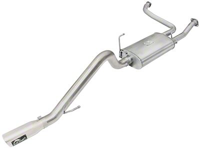 AFE MACHForce XP Exhaust Cat-Back 2.5/3in SS-409 w/ Polished Tip - 49-46110-P