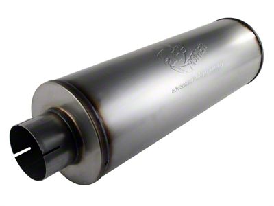 AFE MACHForce XP Exhausts Mufflers SS-409 EXH Muffler 4 ID - 49-91002