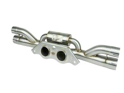 AFE MACHForce XP 304 Stainless Secondary Muffler Delete Pipe - 49C36434