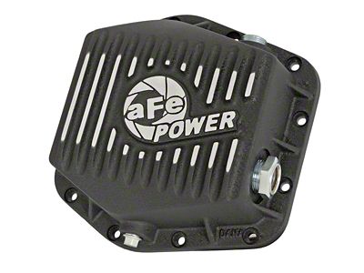 AFE Rear Differential Cover Machined Black 15-17 GM Colorado/Canyon - 46-70302