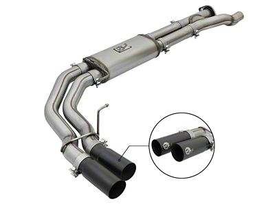 AFE Rebel Series 3in 409 SS Cat Back Exhaust - 49-43091-B