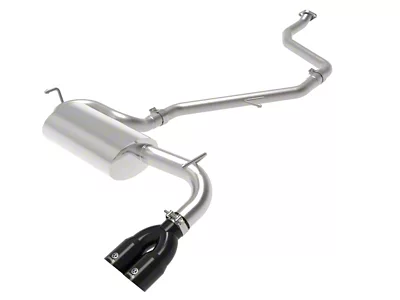 AFE Takeda 2in to 2-1 304 SS Cat-Back Exhaust - 49-36047-B