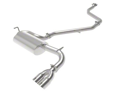 AFE Takeda 2in to 2-1 304 SS Cat-Back Exhaust - 49-36047-P