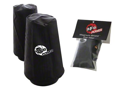 AFE MagnumSHIELD Pre-Filters Ecoboost Stage 2 - Black - 28-10213M