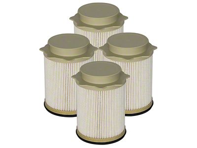 AFE ProGuard D2 Fuel Filter 4 Pack 10-16 Dodge RAM - 44-FF016-MB