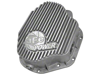 AFE Rear Differential Cover Raw; Street Series ; Diesel Trucks - 46-70030