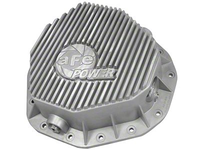 AFE Rear Differential Cover Raw; Street Series ; Diesel Trucks - 46-70090