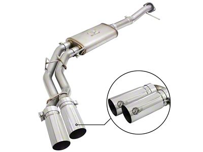 AFE Rebel Exhausts 3in SS Cat-Back 09-14 Ford F-150 4.6/5.0/5.4L - 49-43080-P