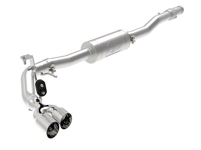 AFE Rebel Series 3in 304 SS Cat-Back Exhaust Side Exit - 49-33111-P