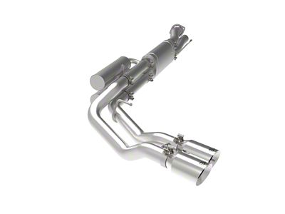 AFE Rebel Series 3in 409 SS Cat-Back Exhaust w/ Polish - 49-43117-P