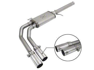 AFE Rebel Series CB 3in Middle Side Exit SS Exht - 49-44062-P