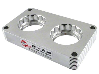 AFE Silver Bullet Throttle Body Spacers TBS Ford Mustang 05-10 - 46-33006