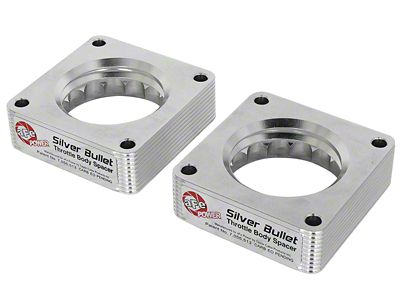 AFE Silver Bullet Throttle Body Spacer 09-18 Nissan 370Z V6-3.7L - 46-36007