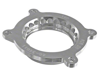 AFE Silver Bullet Throttle Body Spacer 14 Chevrolet Corvette V8 - 46-34011