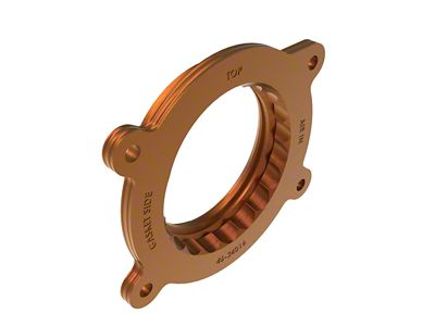 AFE Silver Bullet Throttle Body Spacer GM Trucks 1500 14-19 - 46-34016