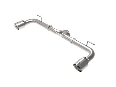 AFE Takeda 2-1/2in 304 SS Axle-Back Exhaust w/ Polished Tips - 49-37014-P