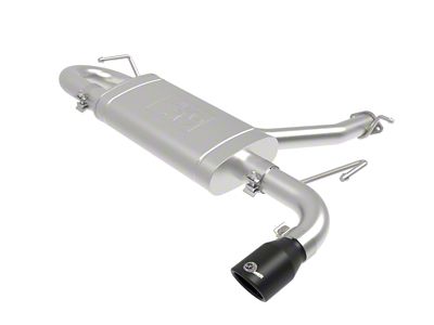 AFE Takeda 2.5in 304 SS Axle-Back Exhaust w/ Black Tips - 49-37017-B