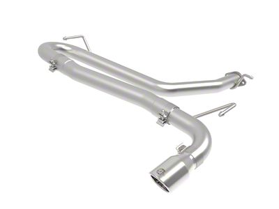 AFE Takeda 2.5in 304 SS Axle-Back Exhaust w/o Muffler w/Polish - 49-37017NM-P