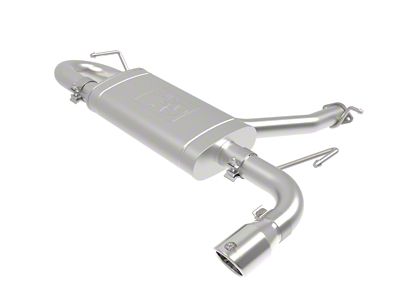 AFE Takeda 2.5in 304 SS Axle-Back Exhaust w/Polished Tips 18-22 - 49-37017-P
