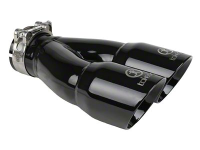 AFE Takeda 2.5in 304 Stainless Steel Clamp-on Exhaust Tip 2.5in - 49T25364-B10