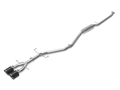 AFE Takeda 2.5in 304SS Cat-Back Exhaust System 17-20 Honda Civic - 49-36620-C