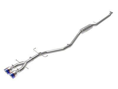 AFE Takeda 2.5in 304SS Cat-Back Exhaust System 17-20 Honda Civic - 49-36620-L