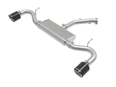 AFE Takeda 2.5in 409 SS Axle-Back Exhaust System Carbon Fiber - 49-47016-C