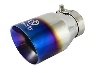 AFE Takeda 304 Stainless Steel Clamp-On Exhaust Tip 2.5in Inlet - 49T25404-L07