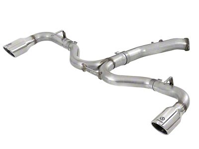 AFE Takeda 3in-2.5in SS Axle-Back Exhaust w/Polished Tips 2018 Hyundai - 49-37002-1P
