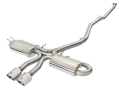 AFE Takeda 3in 304 SS Cat-Back Exhaust System w/Polished Tips - 49-36621-P