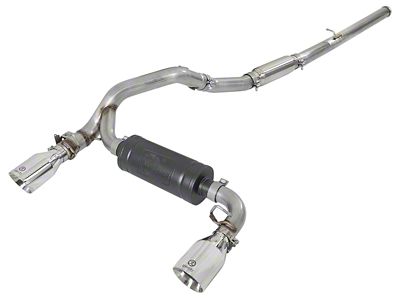 AFE Takeda 3in 304 SS Cat-Back Exhaust w/ Polished Tip - 49-33103-P