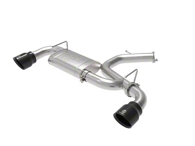 AFE Takeda Exhaust Axle-Back 19-20 Hyundai Veloster N 304SS Black - 49-37009-B