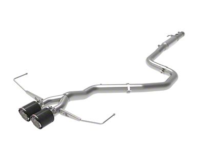 AFE Takeda Exhaust Cat-Back 19-20 Hyundai Veloster 304SS Carbon Fiber - 49-37011-C