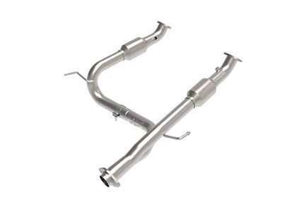 AFE Toyota Tacoma 05-15 V6-4.0L Twisted Steel Y-Pipe w/ Cat - 48-46006-RC