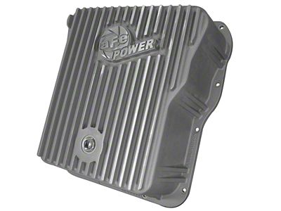 AFE Transmission Pan Cover Raw ; GM Diesel Trucks 01-14 V8-6.6L - 46-70070