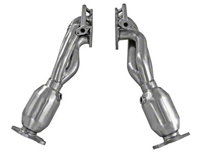 AFE Twisted Steel Header 409 SS w/Cat 12-15 Toyota Tacoma - 48-46003-1HC
