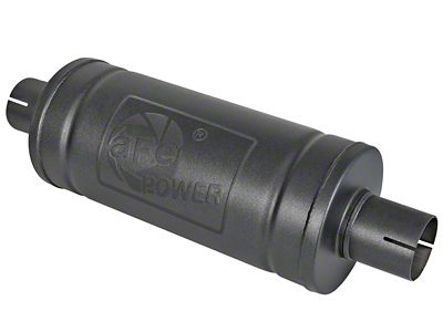 AFE MACH Force-Xp 409 SS Muffler w/ Black finish 2-1/2in - 49M00007-B