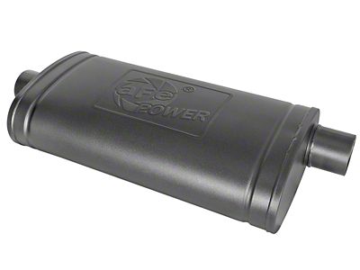 AFE MACH Force-Xp 409 SS Muffler w/ Black Finish 3in - 49M00016-B