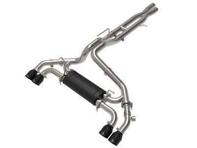 AFE Vulcan Series 2.5in 304SS Cat-Back Exhaust 2021+ Jeep Wrangler - 49-38098-B