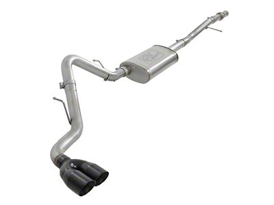 AFE Vulcan Series 3in 304SS Exhaust Cat-Back w/Blk Tip 2019 - 49-34106-B