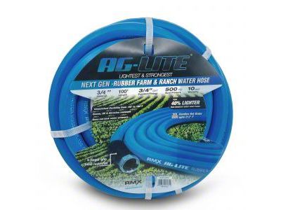 AG-Lite Rubber Water Hose Assembly; 3/4-Inch x 100-Foot