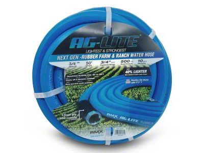 AG-Lite Rubber Water Hose Assembly; 3/4-Inch x 50-Foot