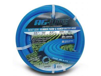 AG-Lite Rubber Water Hose Assembly; 5/8-Inch x 150-Foot